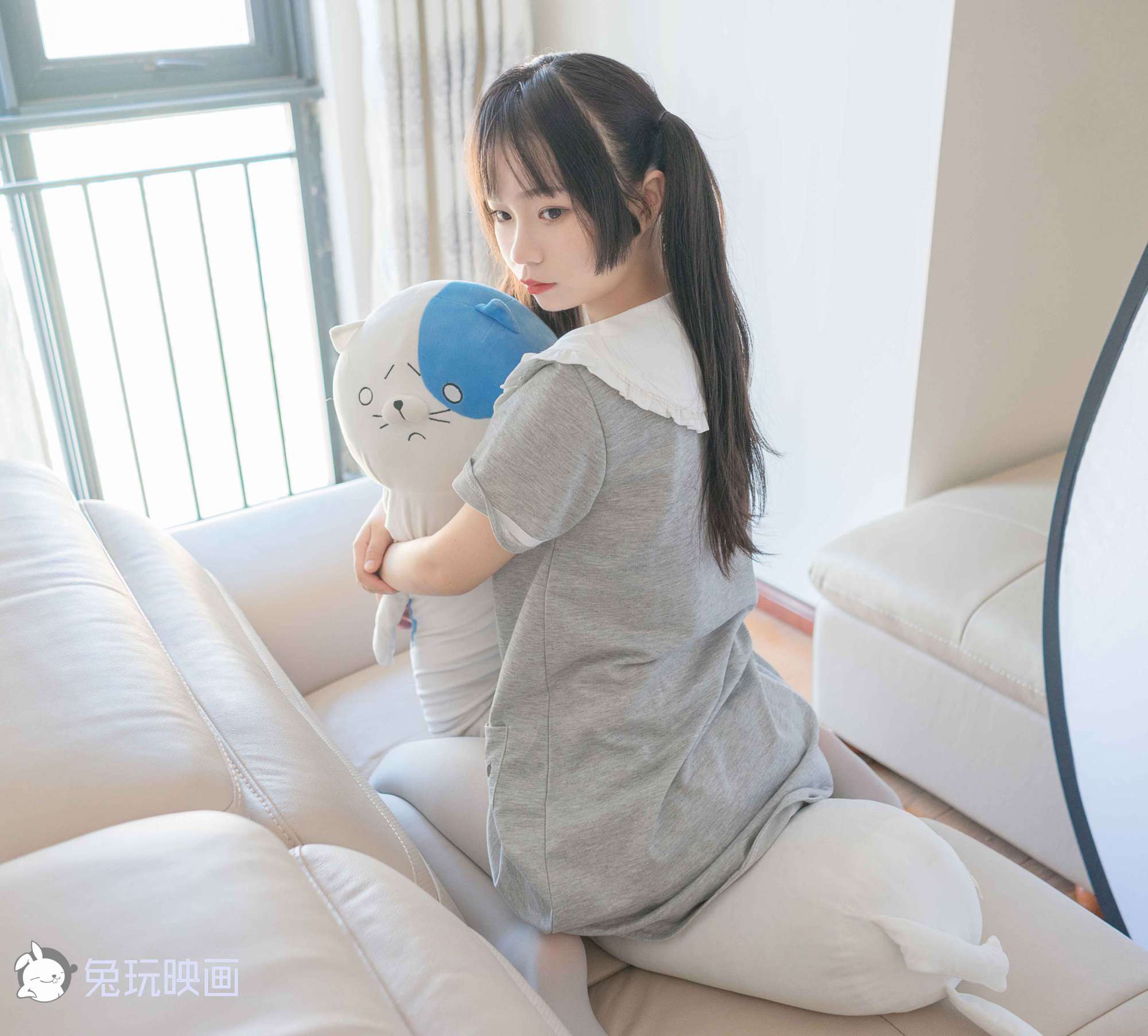[兔玩映画]B93.003猫与少女插图5